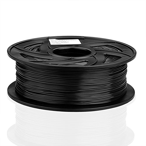 S SIENOC PLA+ Filament 1KG 3D Drucker PLA+ Filament 1,75mm 3D Drucker Filament Schwarz (PLA+ Schwarz) von S SIENOC