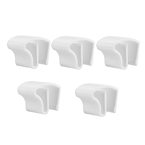 5 Stück Jalou-klick - Kunststoff-Klemmträger für Aluminium-Jalousien Farbe: Weiß - Aluminium-Jalousien - Jalousien - Aluminium-Jalousien von S SIENOC