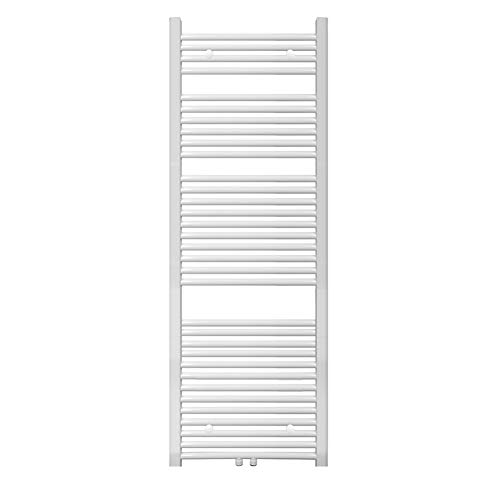 S SIENOC 600 x 1600 mm Weiß mittelanschluß Badheizkörper handtuchhalter Heizkörper Handtuchwärmer Handtuchtrockner 816 Watt von S SIENOC