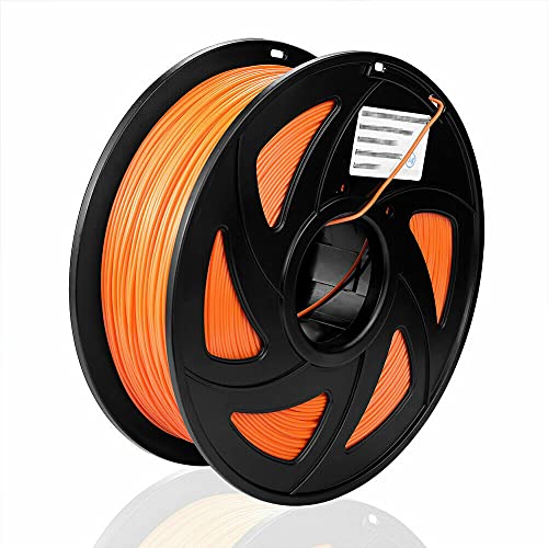 S SIENOC PLA Silk Filament 1KG 3D Drucker PLA Silk Filament 1,75mm 3D Drucker Filament Orange (PLA Silk Orange) von S SIENOC
