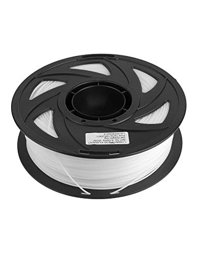 S SIENOC TPU Filament 1.75mm 3D Drucker Flexibel 1KG Weiß von S SIENOC