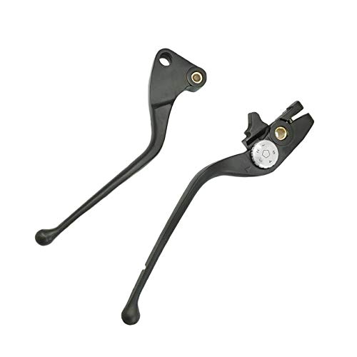 S SYUU Motorrad-Ersatz-Brems- und Kupplungs-Handhebel-Sets, Paar, kompatibel mit/für Victory Vegas 8-Ball Vegas 2010 2011 2012 2013 2014 2015 Highball 2012–2015 Judge 2013–2015, Schwarz von S SYUU