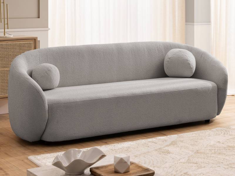 S-Style Möbel 3-Sitzer Sofa Roundi Bouclé Luxus & Moderne Kollektion von S-Style Möbel