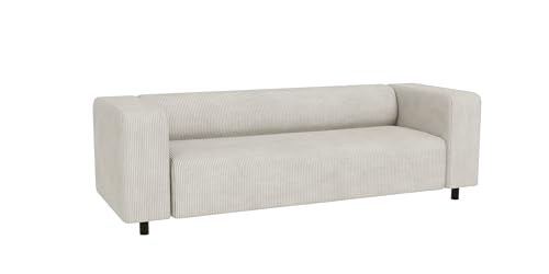 S-Style Möbel Sofa Couch 3 Sitzer 175 x 80 x 65 cm Freistehend Cord Stoff Kratzfest Viggo Beige S-Style Möbel Sofa Couch 3 Sitzer 175 x 80 x 65 cm Freistehend Cord Stoff Kratzfest Viggo Beige von S-Style Möbel