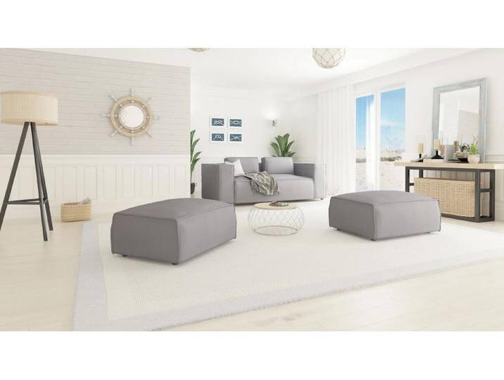 S-Style Möbel Victor - Moderner Fußhocker mit weichem Sitz - Grau S-Style Möbel Victor - Moderner Fußhocker mit weichem Sitz - Grau von S-Style Möbel