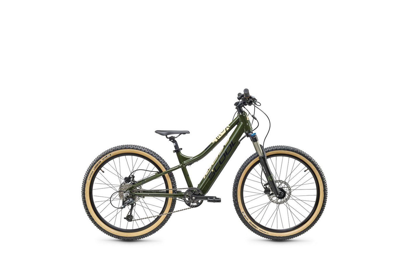 S’COOL Kinderfahrrad S'COOL e-troX, Elektrofahrrad, (9-tlg), 7-Gang / 9-Gang / 24 Zoll / 26 Zoll von S’COOL