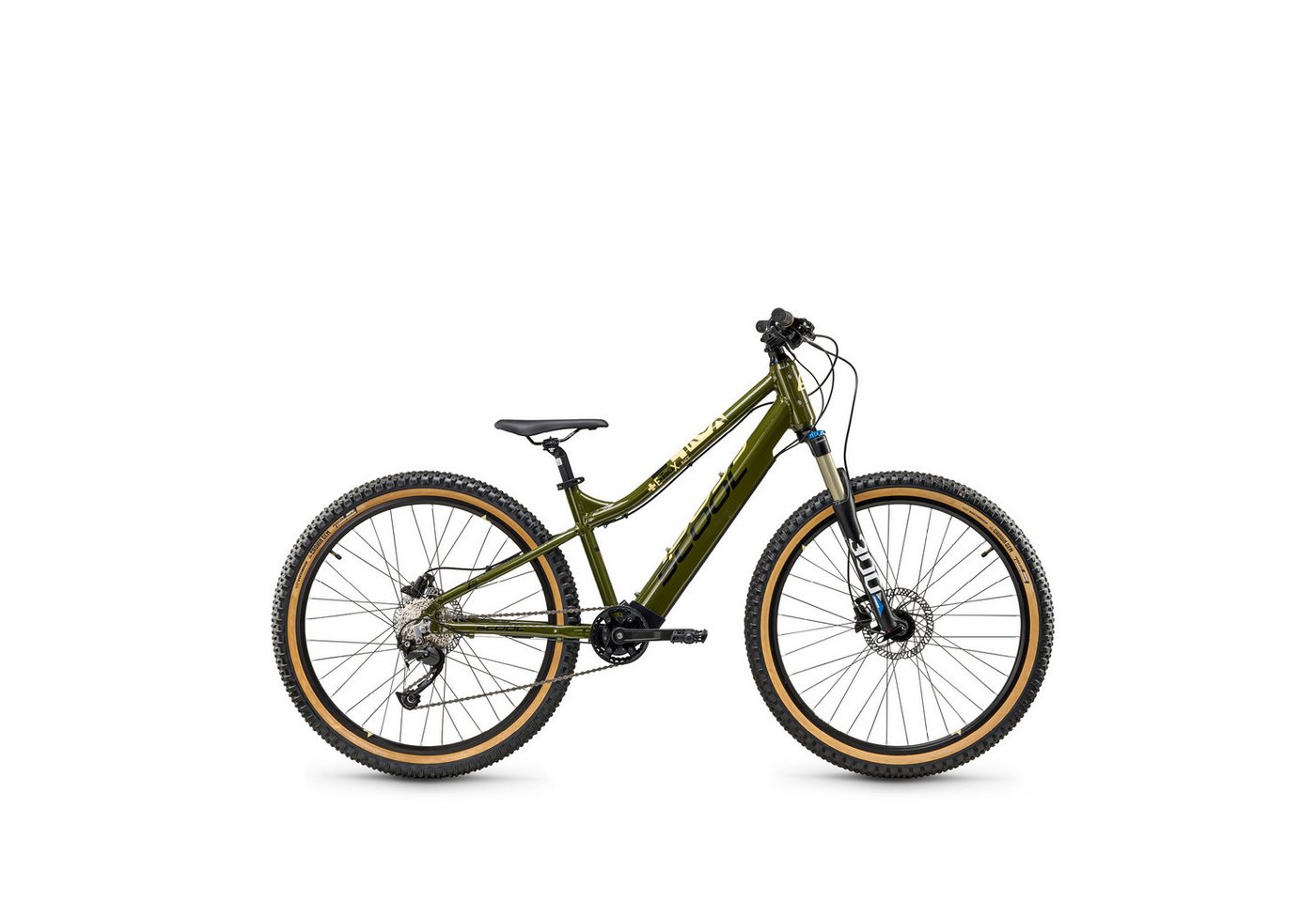 S’COOL Kinderfahrrad S'COOL e-troX, Elektrofahrrad, (9-tlg), 7-Gang / 9-Gang / 24 Zoll / 26 Zoll von S’COOL