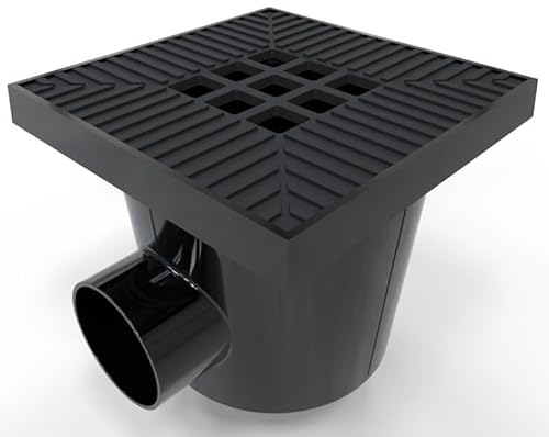 S-lon Bodenablauf Außen | schwarzem Aluminium-Rost S-lon Bodenablauf Außen | schwarzem Aluminium-Rost von S-lon