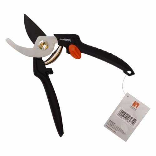 Gartenschere GARDENX TG306108-A – 19 cm, Amboss-Schere, Kohlenstoffstahlklinge, Schnittstärke bis 15 mm Gartenschere GARDENX TG306108-A – 19 cm, Amboss-Schere, Kohlenstoffstahlklinge, Schnittstärke bis 15 mm von S&Garden