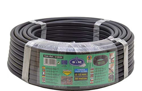 S & M 010026 – Drip, 12 mm x 50 m, schwarz von S&M