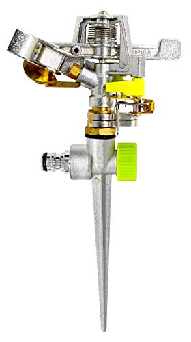 S&M 173011 Metall-Sprinkler mit Spieß, verchromt von S&M