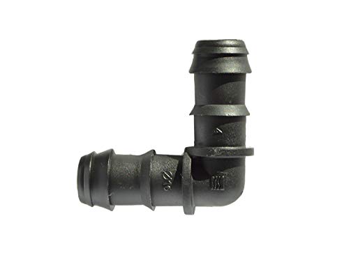 S&M 540011 Bogen 12 mm Bewässerung durch Tropfbewässerung, 3 Stück, Schwarz von S&M