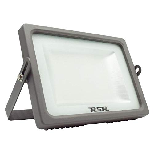 RSR 7184 LED-Projektor, Graphit 50 W, 4500 K, 5000 lm, IP65, SMD2835-Extraflach. von RSR