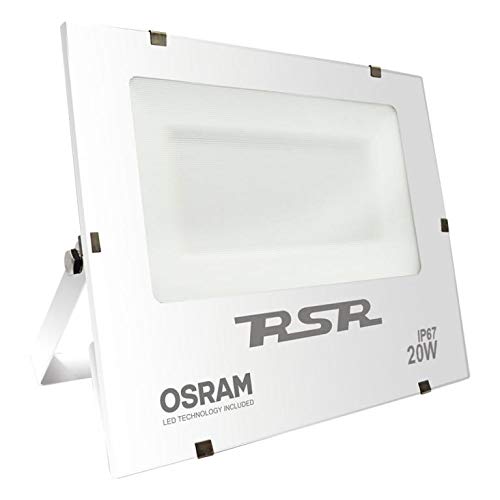 RSR 7613 Mini-Projektor, Weiß, 20 W, 3000 K, 2200 lm, IP67 SMD2835, Osram von RSR