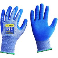 S&R unisex Arbeitshandschuhe blau Größe 9 1 Paar von S&R