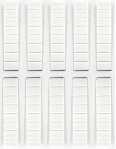 10 Möbelkeile aus Kunststoff - weiß - mit 7 Soll-Bruchstellen/Unterlegkeile/Justierkeile/Montagekeile 10 Möbelkeile aus Kunststoff - weiß - mit 7 Soll-Bruchstellen/Unterlegkeile/Justierkeile/Montagekeile von S&S-Shop