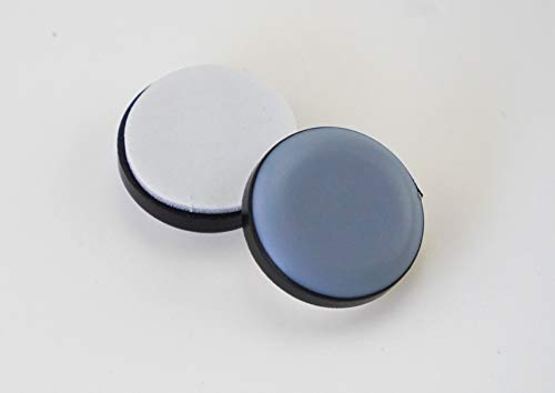 S&S-Shop 16 Stück Teflon-Möbelgleiter rund selbstklebend Ø 19 mm - 5 mm dick/PTFE-Beschichtung/Teflongleiter/Möbelgleiter/Stuhlgleiter von S&S-Shop