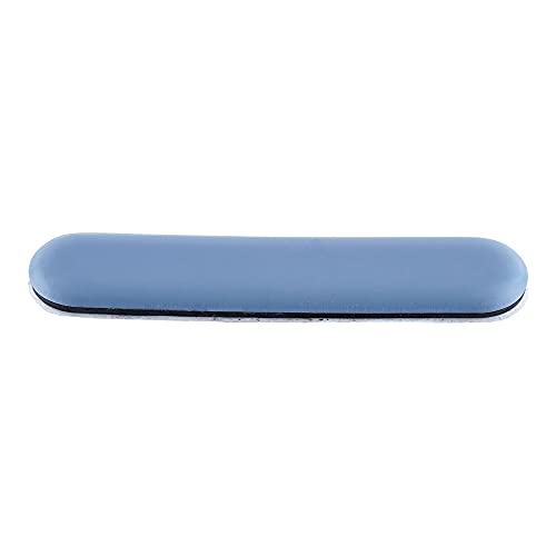 16 Stück Teflon-Möbelgleiter selbstklebend 75 mm x 15 mm - 5 mm dick/PTFE-Beschichtung/Teflongleiter/Möbelgleiter/Stuhlgleiter von S&S-Shop