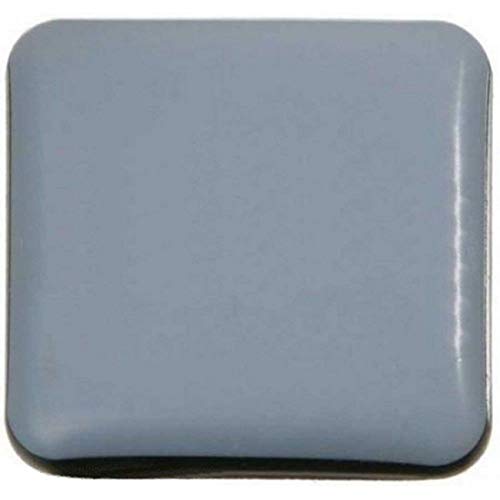 16 Teflon-Möbelgleiter - selbstklebend - Größe wähbar - eckig und rund - PTFE-Beschichtung/Möbelgleiter/Teflongleiter/Stuhlgleiter (40 x 40 mm) von S&S-Shop