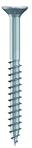 200 Stück Spanplattenschrauben 4,5 x 50 mm Edelstahl A2 - Teilgewinde - V2A rostfrei - Torx TX20 - Senkkopf | Schrauben - Holzschrauben - Holzbauschrauben | Edelstahlschrauben | Universalschrauben von S&S-Shop