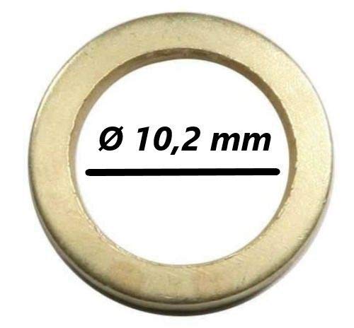 30 Fitschenringe - Außen Ø 15,8 mm/Innen Ø 10,2 mm von S&S-Shop