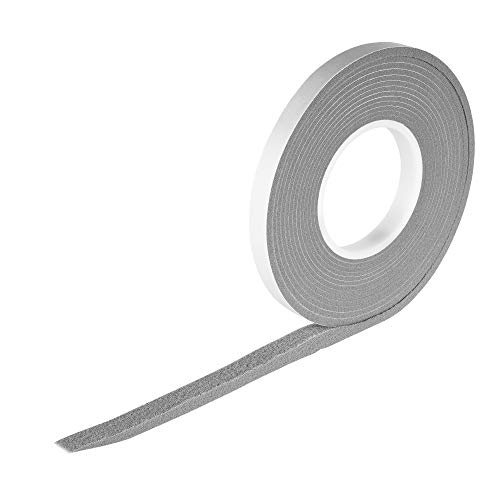 5,6 m Komprimierband Acryl 300 15/6, grau Bandbreite 15 mm, expandiert von 6 auf 30 mm, Quellband/Fugendichtband/Kompriband/Fugenabdichtung/Fensterdichtband/Dichtungsband von S&S-Shop