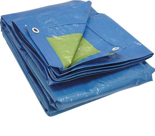 Abdeckplane Regenplane | 6 m x 8 m - 48m² | 75g/m² | mit Ösen | Plane Gewebeplane Industrieplane Schutzplane Allzweckplane | wasserfest reißfest Abdeckplane Regenplane | 6 m x 8 m - 48m² | 75g/m² | mit Ösen | Plane Gewebeplane Industrieplane Schutzplane Allzweckplane | wasserfest reißfest von S&S-Shop