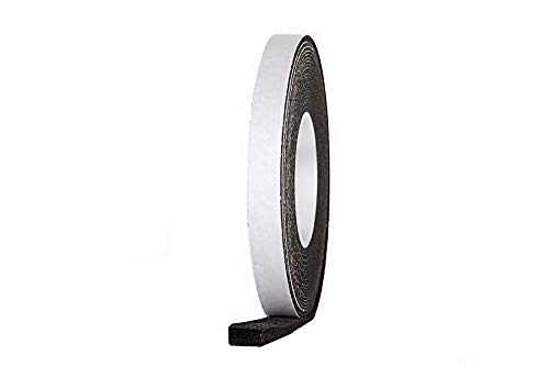 S&S-Shop Kompriband Acryl 300, 20/6, 5,6m lang, 20mm breit, expandiert auf 24mm, anthrazit, Abdichtungsband für Türen, Fenster & Mauerfugen, Quellband, Dichtungsband, Fugenband von S&S-Shop