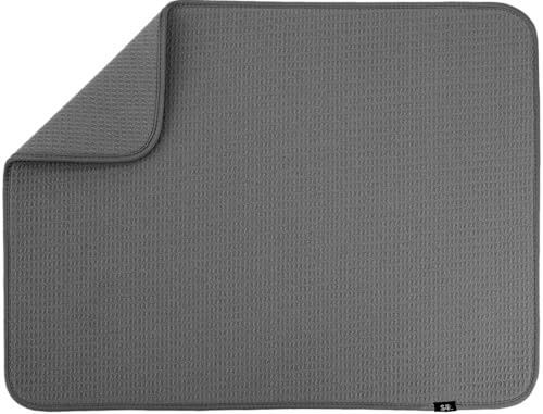 S&T INC. Geschirrabtropfmatten 18" x 24" anthrazit von S&T INC.