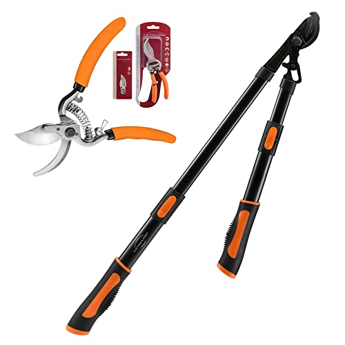 S.Kunde & Sohn Germany – GS220 Teleskop Astschere Bypass geschmiedet Schneidkopf Ø40mm + 1X SKS6 Tradition + 1x Klinge GRATIS Baumschere & Rosenschere von S. Kunde & Sohn Germany