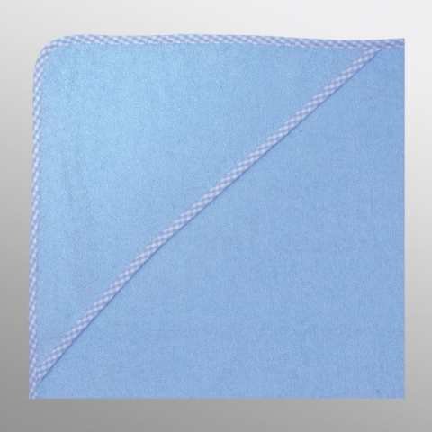 Kapuzen Badetuch hellblau 80x80 cm von S.B.J - Sportland