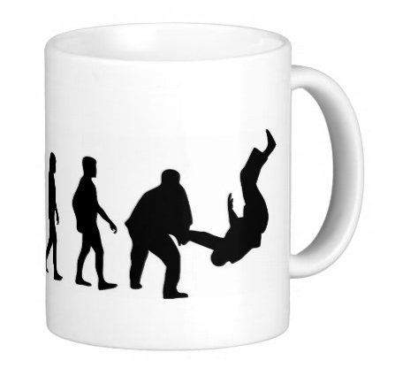 S.B.J - Sportland hochwertige Premium Keramik Tasse | Becher Evolution Judo von S.B.J - Sportland