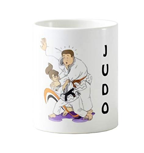 S.B.J - Sportland hochwertige Premium Keramik Tasse | Becher Judo Schulterwurf von S.B.J - Sportland
