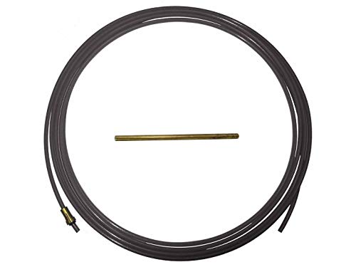 Kohle Teflonseele 0,6-1,2 mm Ø - 3 m (3,4m) lang mit Stützrohr von Baric