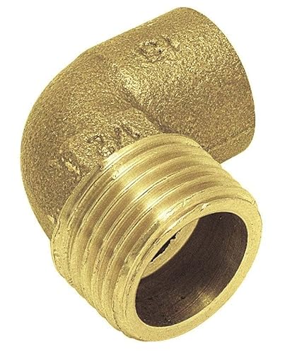 Lötkrümmer, Messing, Ø 15 mm, Schaltungen 1/2 Zoll von S.E