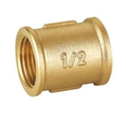 Muffe weiblich-weiblich Messing 1/2 Zoll Muffe weiblich-weiblich Messing 1/2 Zoll von S.E