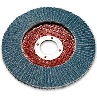 Bosch Fächerschleifscheibe Schleifmopteller 2824 125mm 10er ve gewinkelt, Ausführung: K80 von S.I.A
