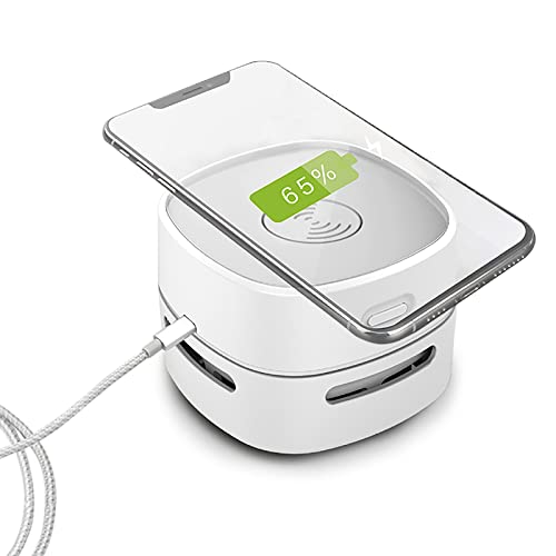 S.I.C Mini-Desktop-Staubsauger, integriertes kabelloses Ladegerät, kabelloser wiederaufladbarer Staubsauger, Bleistiftkehrer, Konfetti, Schreibtisch von S.I.C