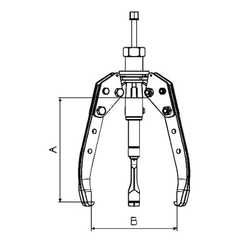 Autocozentralhydraulikextraktor Forza A = 225xb = 260 von S.L. HERRAMIENTAS ESPECIALES FORZA