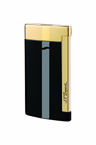 S.T. Dupont Slim 7 Feuerzeug – Schwarz/Gold von S.T. Dupont