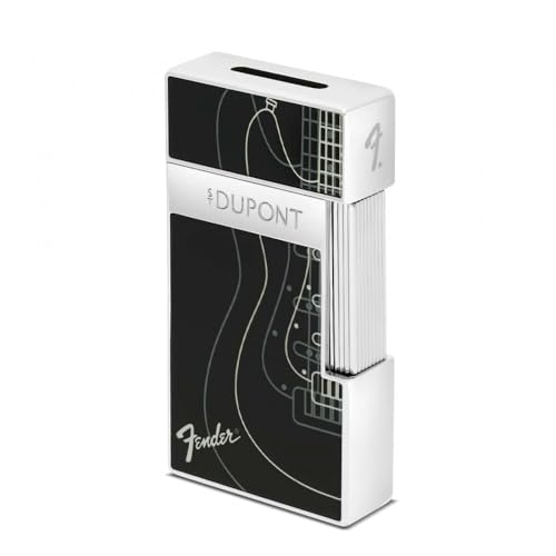 ST Dupont - Biggy Fender Feuerzeug in Schwarz und Chrom ST Dupont - Biggy Fender Feuerzeug in Schwarz und Chrom von S.T. Dupont