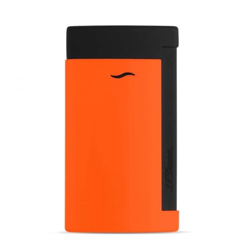 ST Dupont Slim 7 Feuerzeug, Fluoreszierendes Orange und Schwarz ST Dupont Slim 7 Feuerzeug, Fluoreszierendes Orange und Schwarz von S.T. Dupont