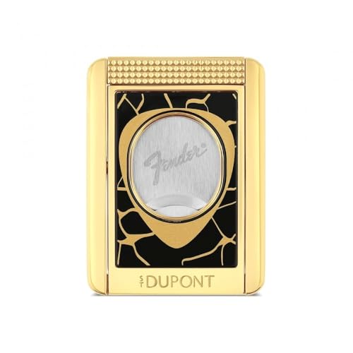 ST Dupont X Stand Fender ? Schwarz-Gold-Zigarrenschneider von S.T. Dupont