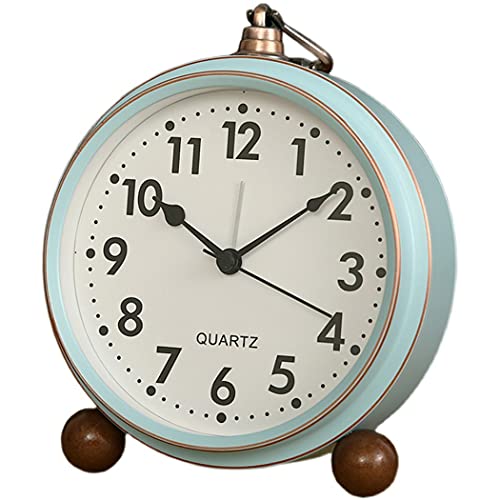 SWHONG Wecker Analog Ohne Ticken,6 Zoll, Büro von SWHONG