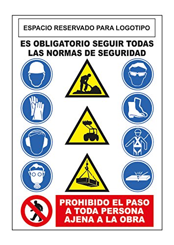 S21 Señalización CO-001 Schild Epis Arbeit, mehrfarbig von S21 Señalización