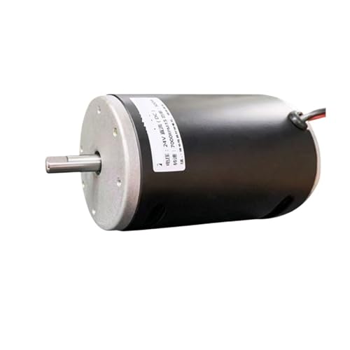 S2IZ5O DC Permanent Magnet Motor 12V 300W 3600rpm/24V 500W 7000rpm High-Power Dual Bearing Motor(Motor and Bracket,24V500W7000RPM) von S2IZ5O