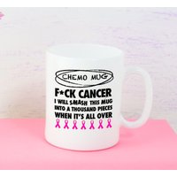 Chemo-Kämpfer-Tasse - Lustige Brustkrebs-Aufklärungs-Kaffeetasse | Pink Ribbon Überlebend Geschenk, Motivations Keramikbecher 11Oz. Rosa Chemo-Kämpfer-Tasse - Lustige Brustkrebs-Aufklärungs-Kaffeetasse | Pink Ribbon Überlebend Geschenk, Motivations Keramikbecher 11Oz. Rosa von S4EOriginals
