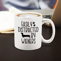 Leicht Abgelenkt Von Weiners Keramik Kaffeetasse Schale 11 Oz. Geburtstagsgeschenk. Geschenk Für Ihn. Ihren Dackel Leicht Abgelenkt Von Weiners Keramik Kaffeetasse Schale 11 Oz. Geburtstagsgeschenk. Geschenk Für Ihn. Ihren Dackel von S4EOriginals