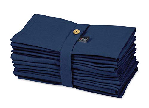 S4Sassy Blau solide Wohnkultur Parteien Tischdekor Leinen Wiederverwendbare Stoffservietten 12-TLG S4Sassy Blau solide Wohnkultur Parteien Tischdekor Leinen Wiederverwendbare Stoffservietten 12-TLG von S4Sassy