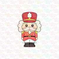 Nussknacker-Ausstechform, Weihnachts-Ausstechform, Fondant-Ausstechform von S4UCCUTTERS